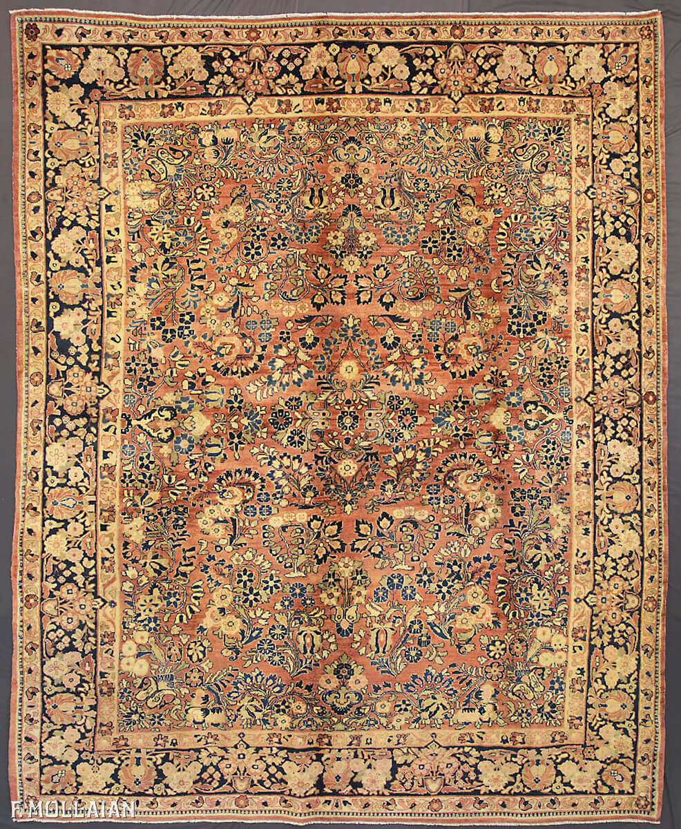 Antique Persian Saruk Carpet n°:78139626